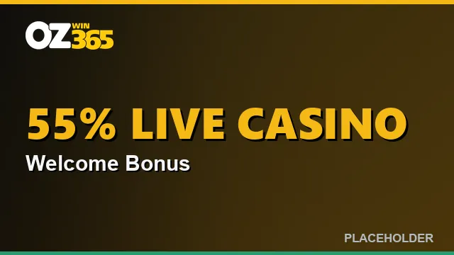ozwin365ph 55% live casino welcome bonus
